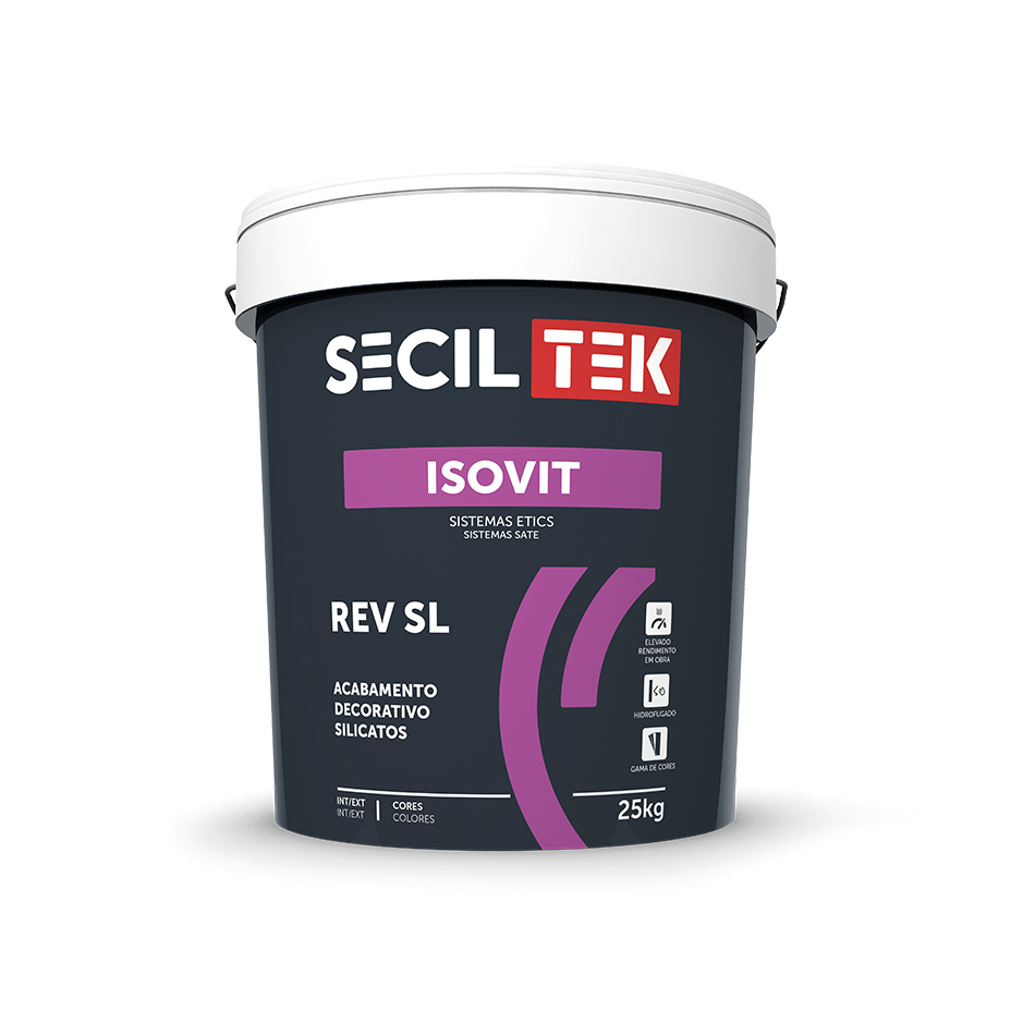 Isovit Rev SL - Acabamento - 25kg - SECIL