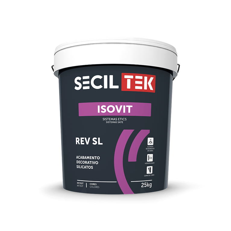 Isovit Rev SL - Acabamento - 25kg - SECIL