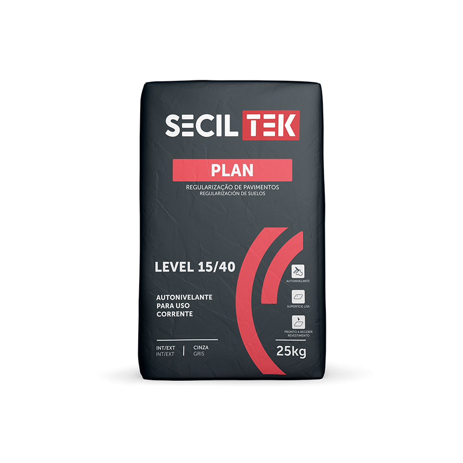 Plan Level 15/40 - Autonivelante - 25KG - SECIL