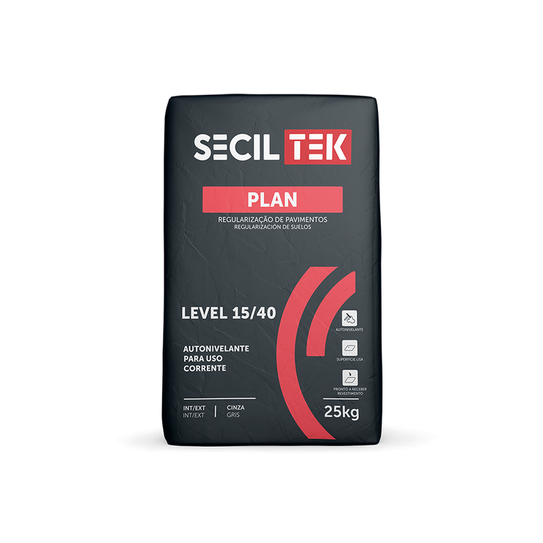Plan Level 15/40 - Autonivelante - 25KG - SECIL