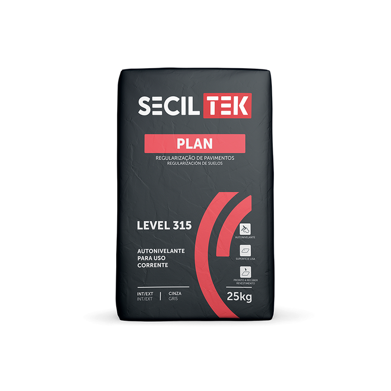 Plan Level 315 - Autonivelante - 25KG - SECIL