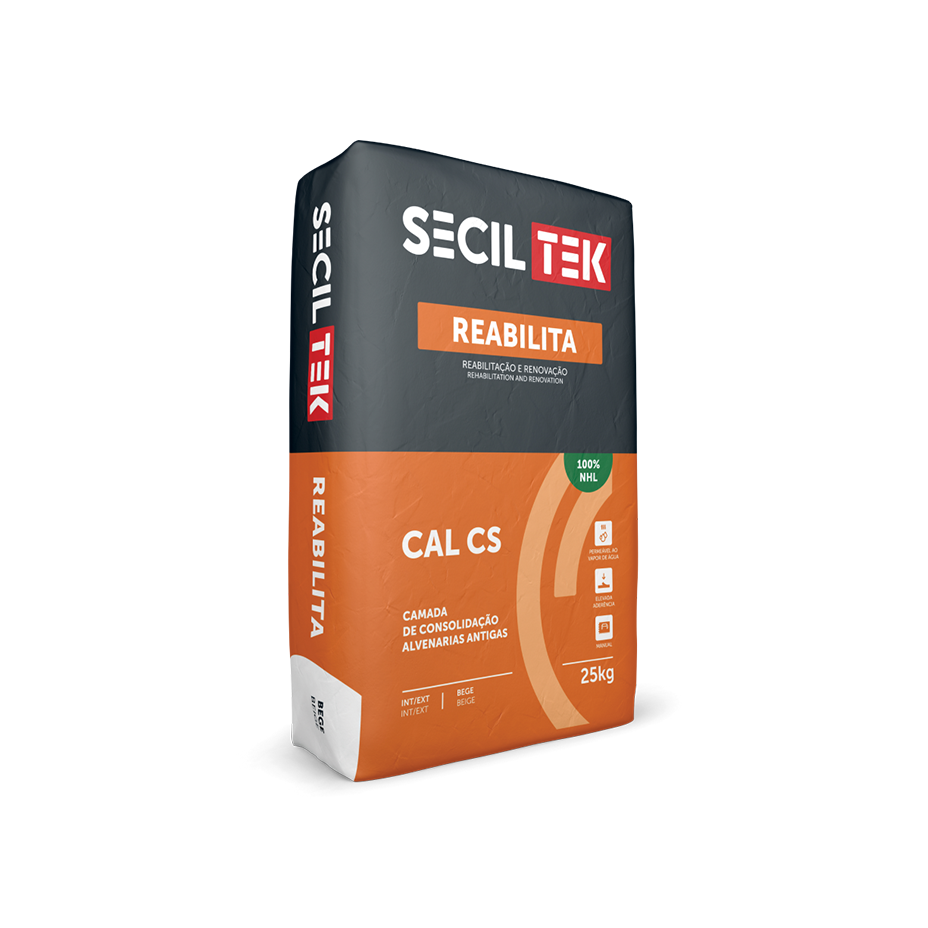 Reabilita Cal CS - 25kg - SECIL