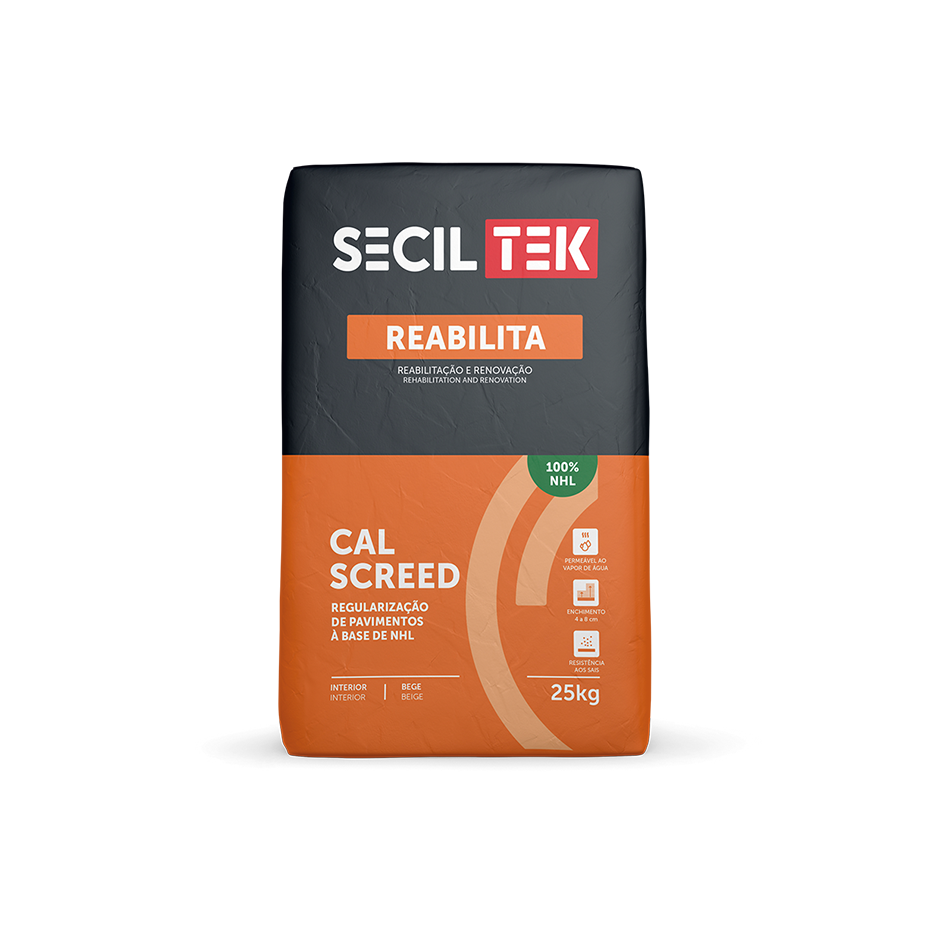 Reabilita Cal Screed - 25kg - SECIL