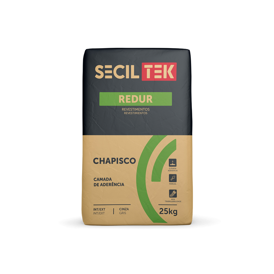 Redur Chapisco - Reboco - 25kg - SECIL