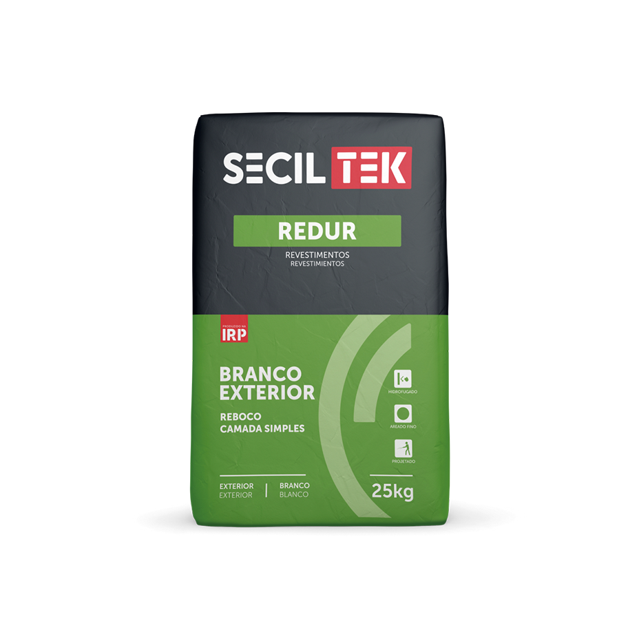 Redur IRP Exterior - Reboco - 25kg - SECIL