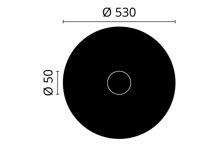 Roseta Arstyl R9 - ø530mm