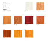 Sagirev Interior - Madeira cor 102 - teto / revestimento em PVC