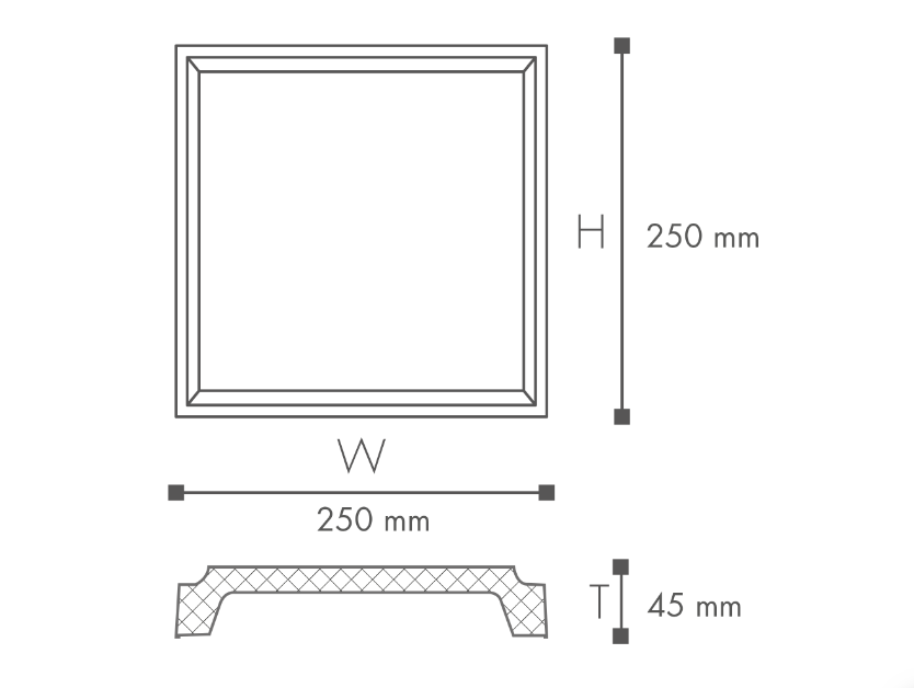 Domostyl BA11 - 250x250mm