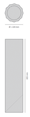 Coluna HS22 K - Homestar