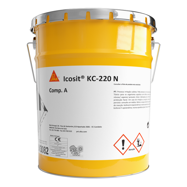 Sika Icosit® KC-220 N - Ligante epoxi fluido para colagem e grout epóxi - 5Kg