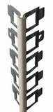 Perfil para reboco e monomassa em chapa galvanizada e pvc