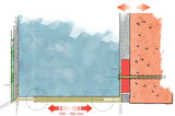 Perfil arranque em pvc para isolamento térmico