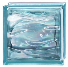 Blocos de Vidro Aqua Perla