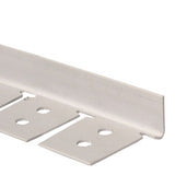 Perfil Canto Curvo 1 aba lisa- PVC