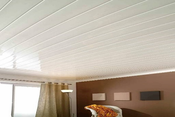  Teto em PVC Madeira Interior