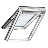 Janela Manual Poliuretano Branca Sistema Duplo de Abertura GPU 0070 e GPU 0076 - Velux