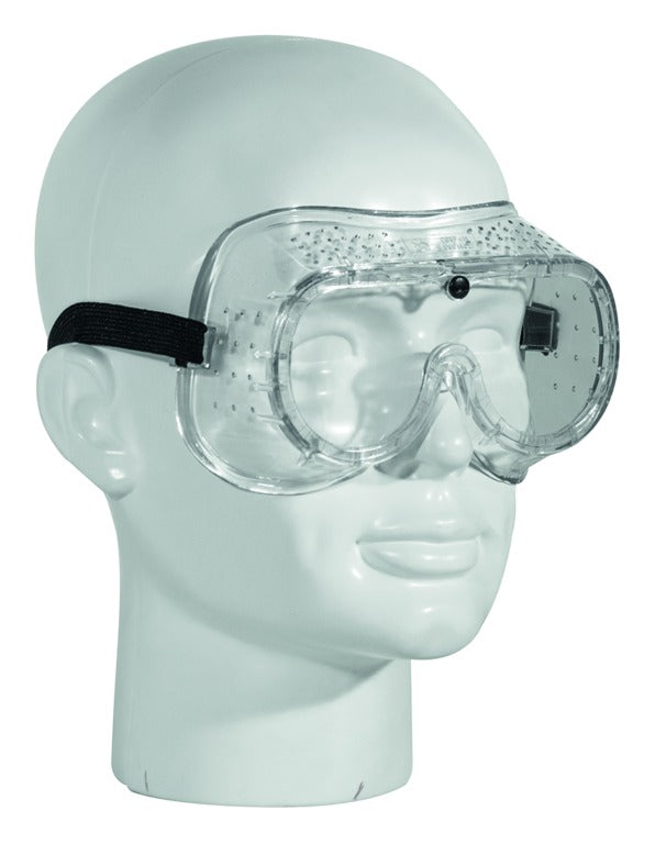 Óculos de proteção com perfuração lateral