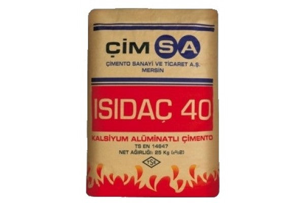 Cimento Refratário Isidac 40 - 25Kg
