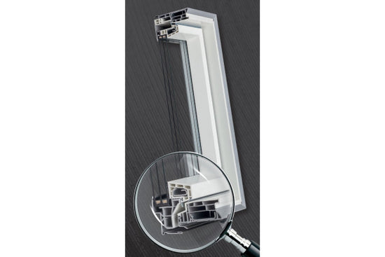 Janela de sótão em pvc Optilight TLP V U4