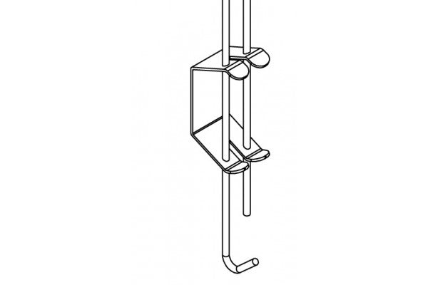 Regulador mola duplo vareta ø4mm