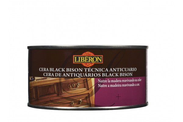 Cera antiquário para madeira - Black bisón libéron