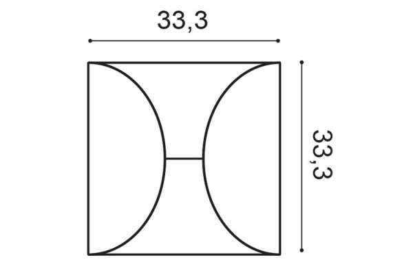 Revestimento 3D - W107 Circle - ORAC