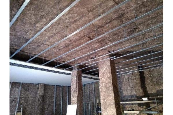 Lã Mineral Knauf UltracousticR - Rolo duplo sem revestimento