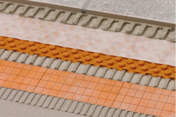 Lâmina Impermeável Ditra-drain 4 - 1x25m - Schluter