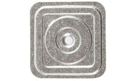 Anilha de fixação galvanizada quadrada