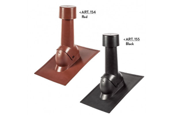 Chaminé de ventilação - coberturas inclinadas