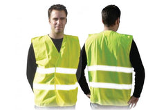 Colete de segurança amarelo - Cat II