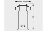 Chaminé de ventilação a vapor - TPO