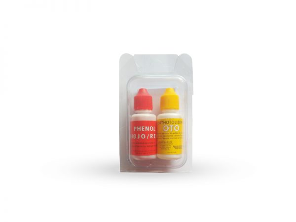 Kit de teste ao cloro e PH  - Grouht