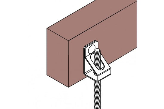 suporte vertical para varão para suspensão de tetos