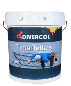 Tinta acrílica para telhas - Divercol