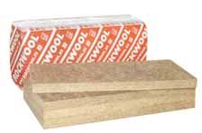 Lã de rocha Rockwool - Ventirock Duo - 40-100 kg/m3